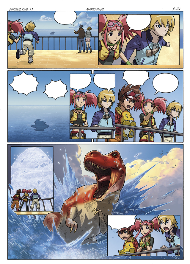 Dinosaur King page 24 by UltimateRubberFool on DeviantArt
