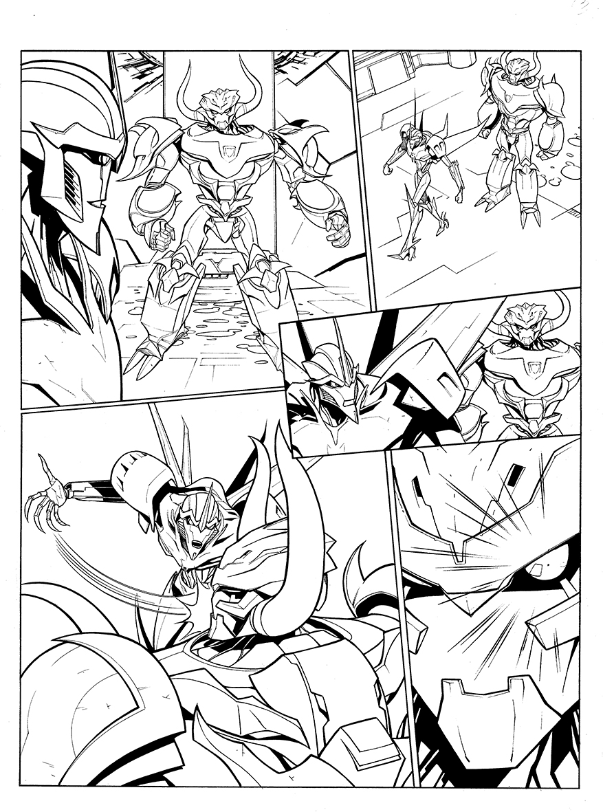 Transformer Deviantart Inks TF StarscreamsBeast inks final 03 by UltimateRubberFool on DeviantArt