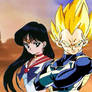 Vegeta And Sailor Mars