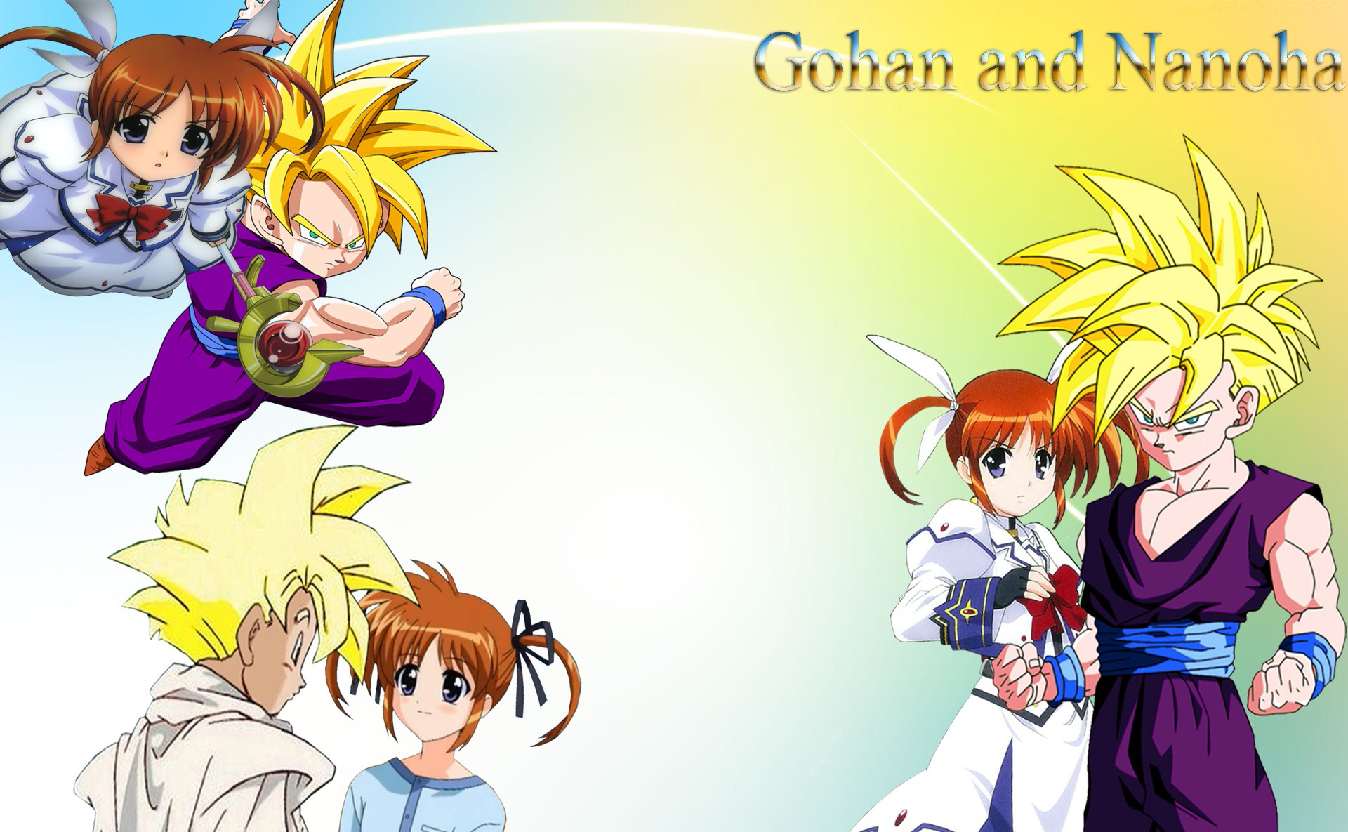 Gohan and Nanoha