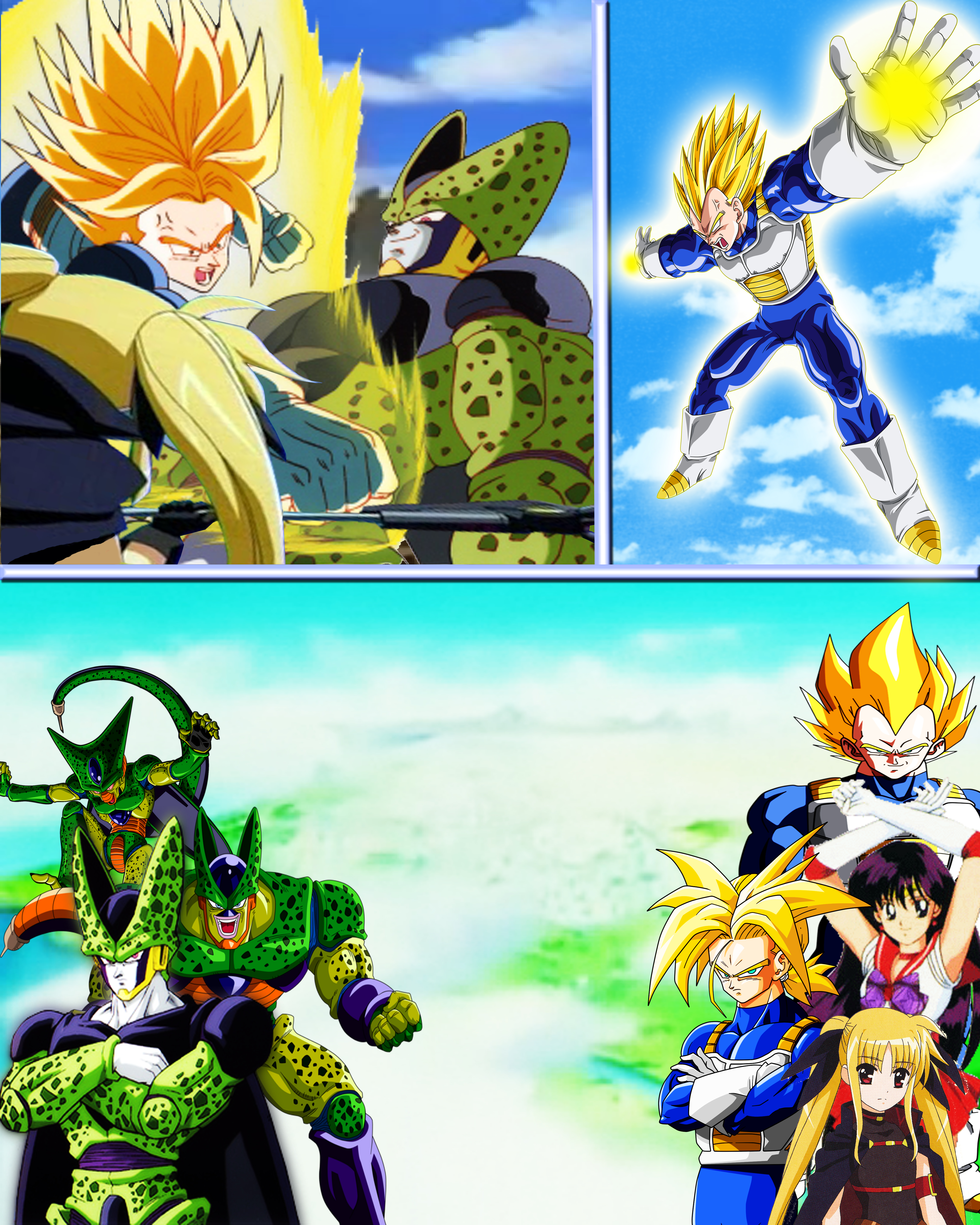 Dragon Ball Z Heroes and Villains by SuperSaiyanCrash on DeviantArt