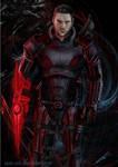 Mass Effect Shepard OC by Saxa-XCII