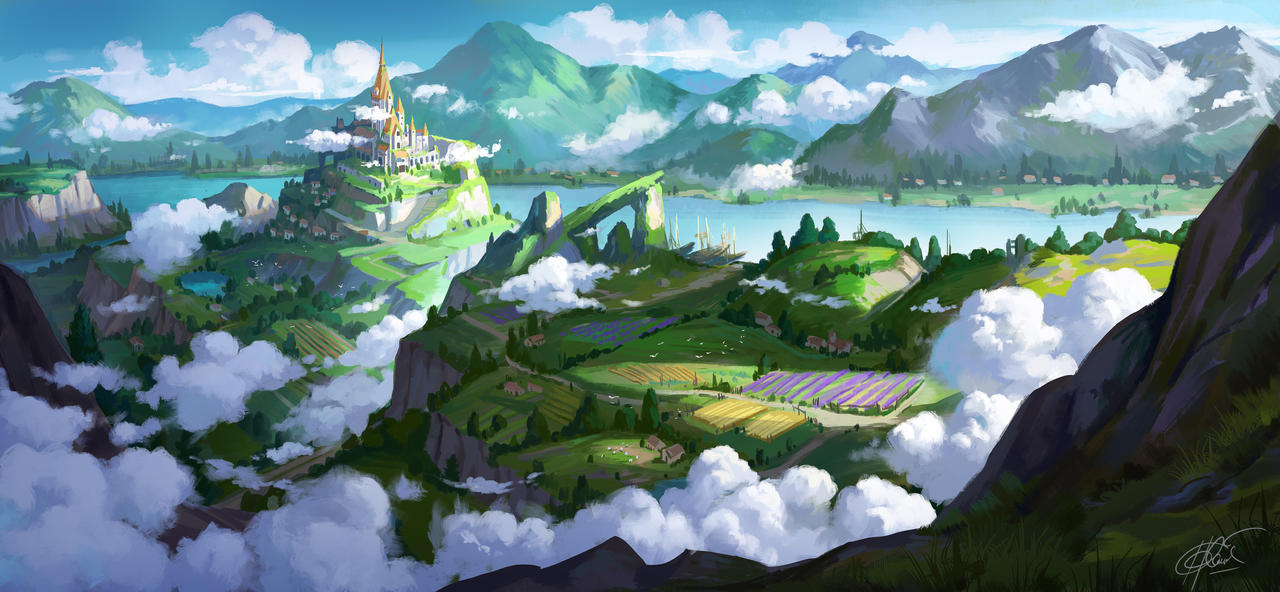 Landscape 16 by chinnkun on DeviantArt