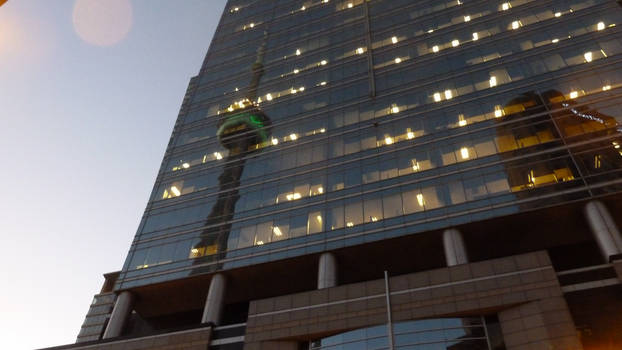 CN Tower Reflection 