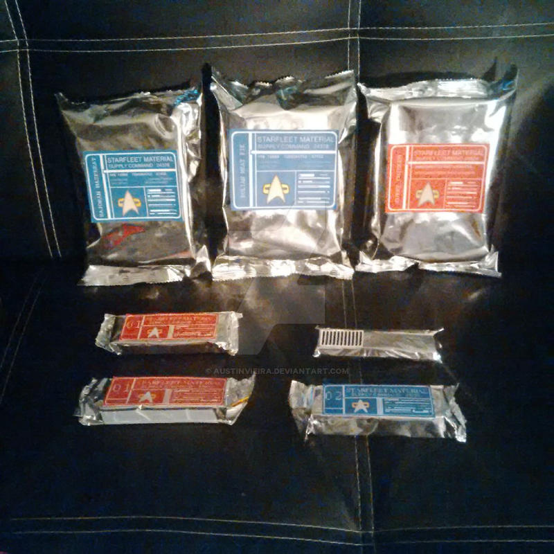 Star Trek Prop: Starfleet Rations by AustinVieira on DeviantArt