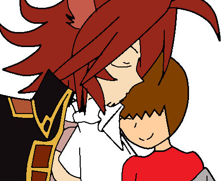 Foxy Humanized Me and Foxy humanized by Pokemonlover2014 on DeviantArt