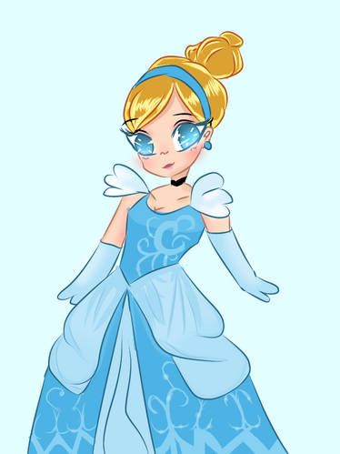 What if Lily James' Cinderella had this design? by LEDJuicex on DeviantArt