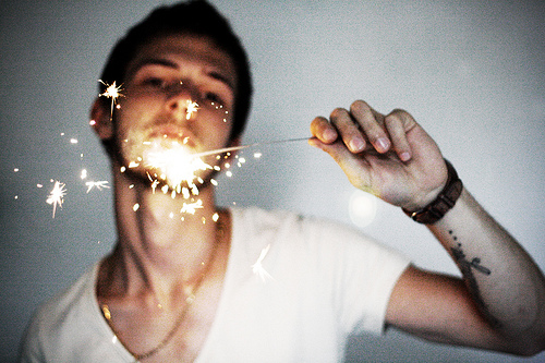 Sparklers.