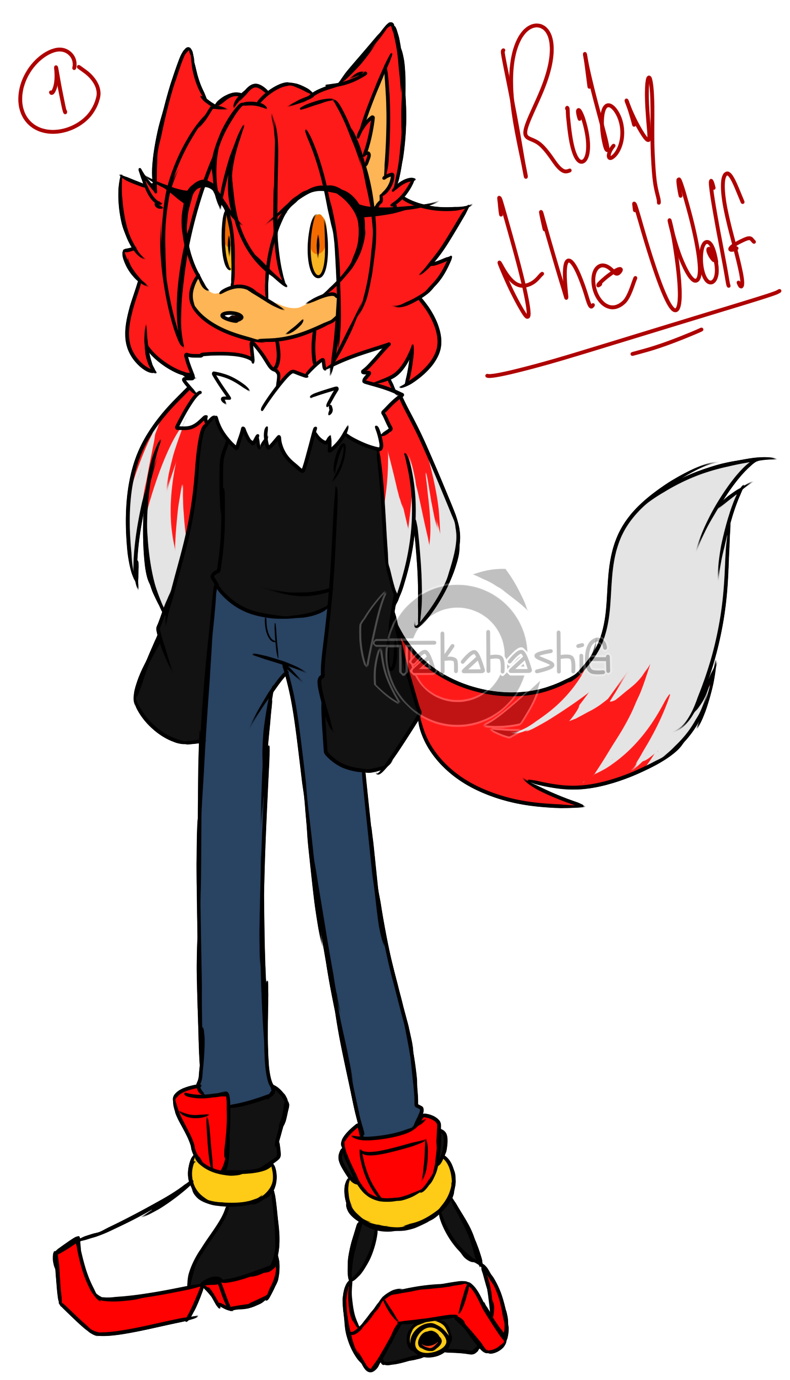 Sonic Forces/Fanchild Infidget|Ruby the wolf by PakiGecko on DeviantArt