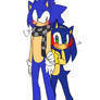Sonic-Game|Spin and his baby brother