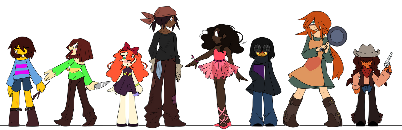 Undertale Human Fall Undertale|Humans by PakiGecko on DeviantArt