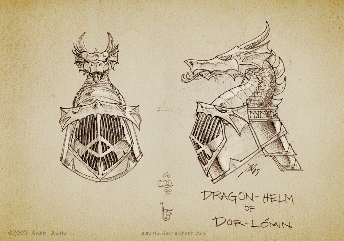 Sketch:Dragonhelm of Dor-lomin