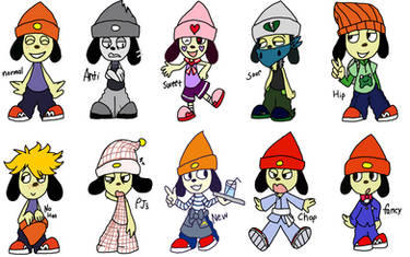 PaRappa the Rapper Cosmetologist Octopus, others, miscellaneous, fictional  Character, cartoon png