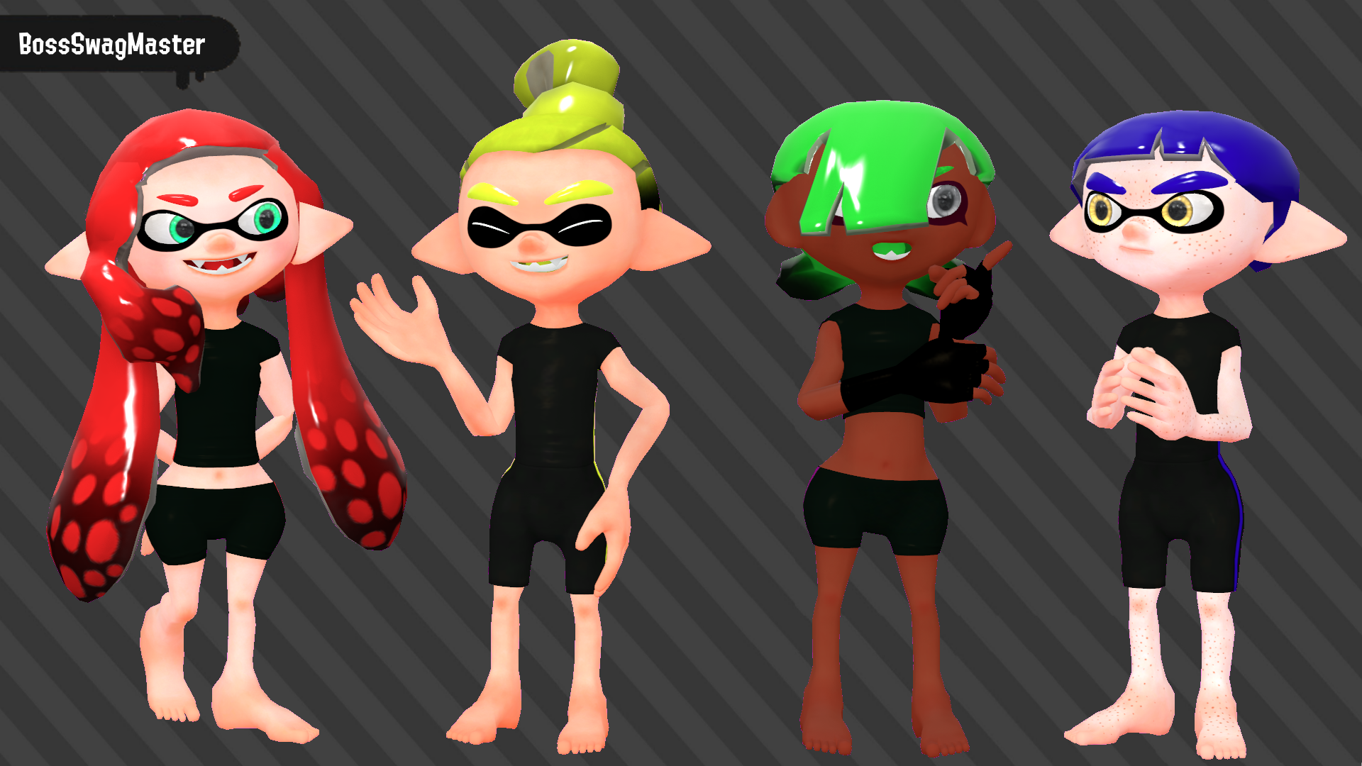 New splatoon 2 hair! 