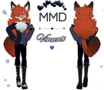 (MMD NEWCOMER) Vincent The Fox