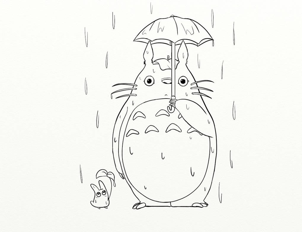 Final Version Of My Totoro Tattoo By Artmagique On Deviantart Final Version Of My Totoro Tattoo By Artmagique On Deviantart