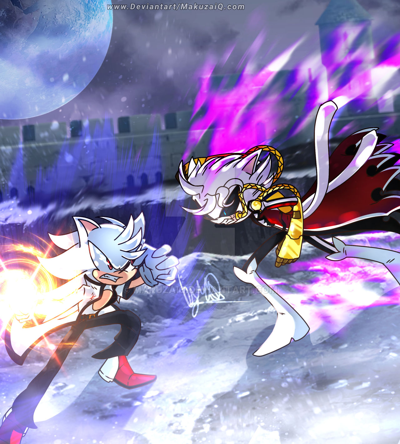 hyper Luis VS Infinity MaKuzai (Battle Ocs) by MakuzaiQ on DeviantArt