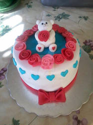 Love Bear Cake