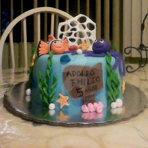 Aquarium Cake