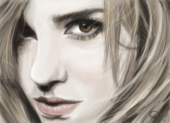 Emma Watson Portrait 2