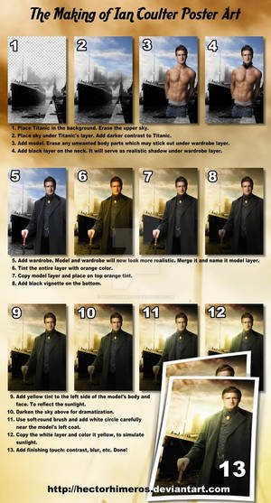 TUTORIAL - Making of Ian Coulter by HectorHimeros TUTORIAL - Making of Ian Coulter by HectorHimeros