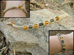 Golden Hemp Bracelet by Cillana