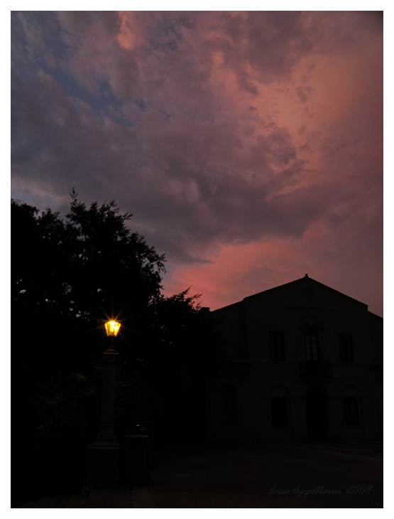 LSU Sunset