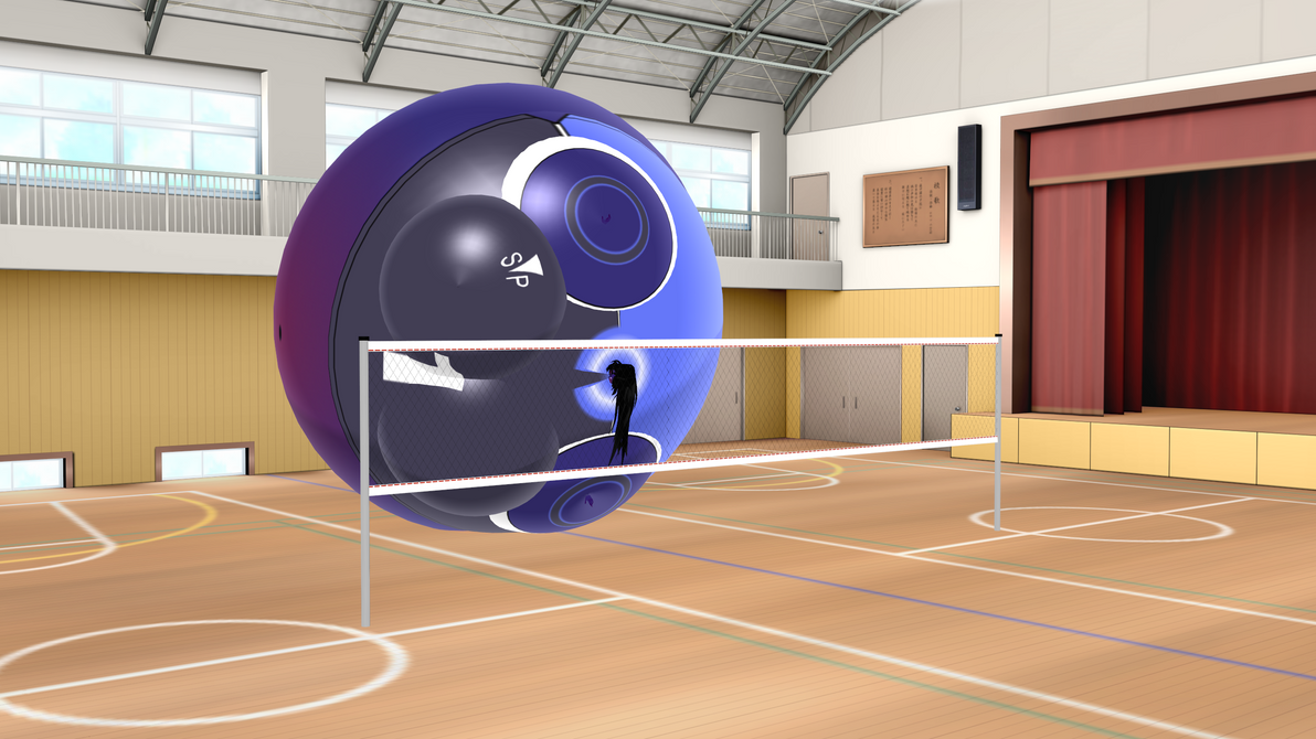 The schools new volleyball by Nakomuraa on DeviantArt