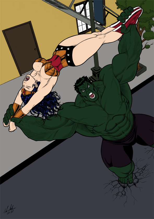 Hulk vs Wonder Woman