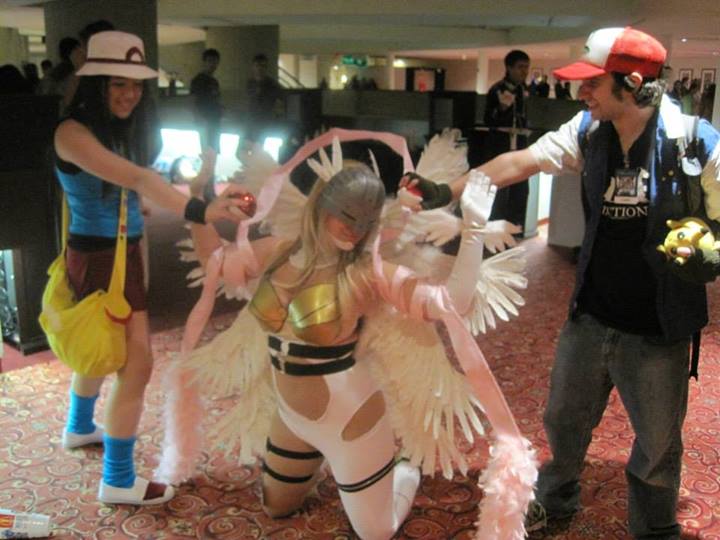 Silly Pokemon trainers ... I'm Angewomon!