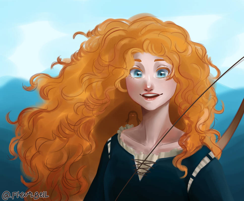 Merida from Brave by Fleurnewt on DeviantArt
