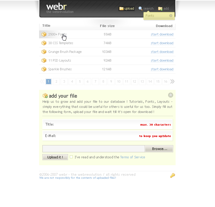 webR