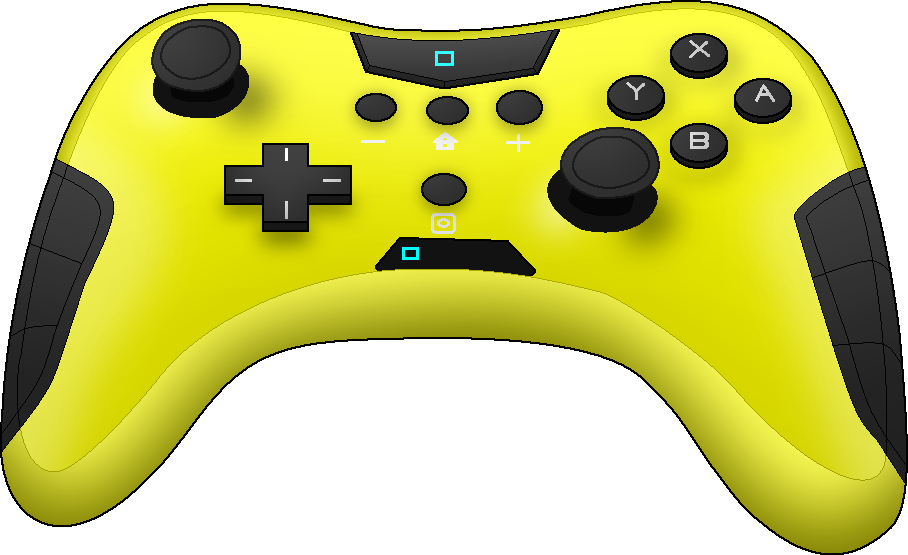 YellowGamers Controller 2 by ArellArtChannel on DeviantArt