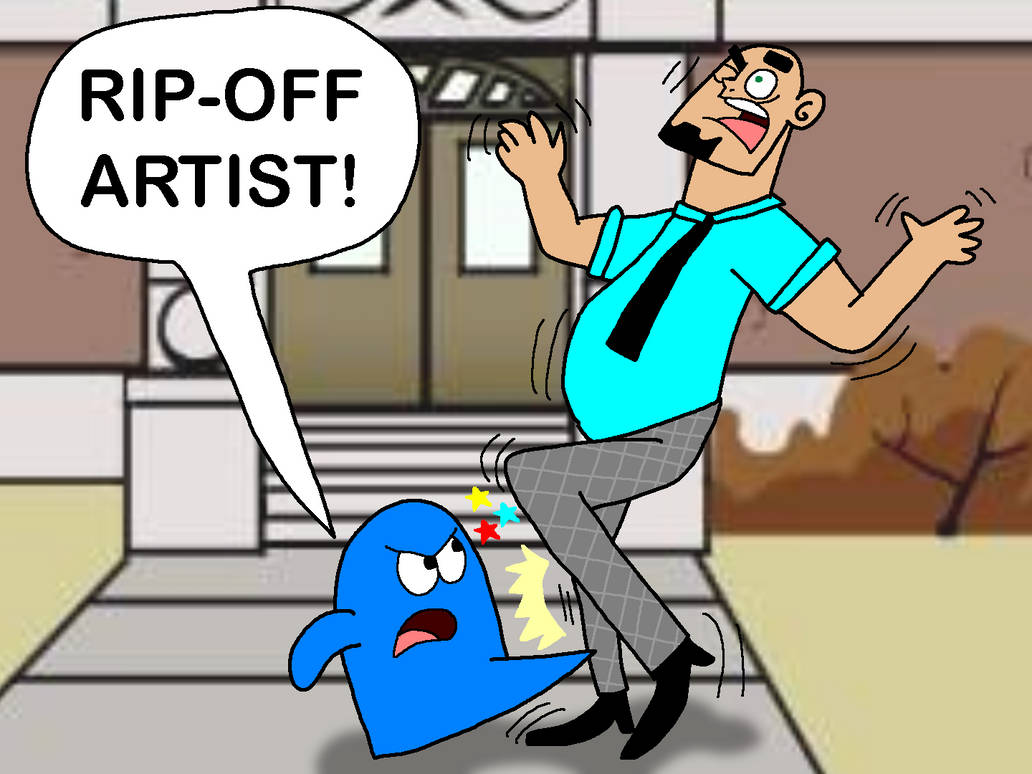Mr. Lancer Bloo Calls Mr Lancer A Rip-Off Artist by ArellArtChannel on DeviantArt
