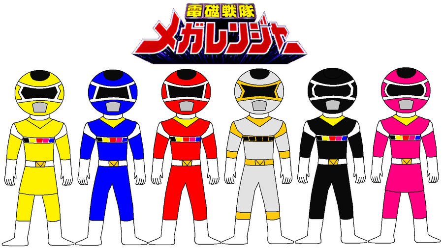 Denji Sentai Megaranger by LucasCubasMetal on DeviantArt