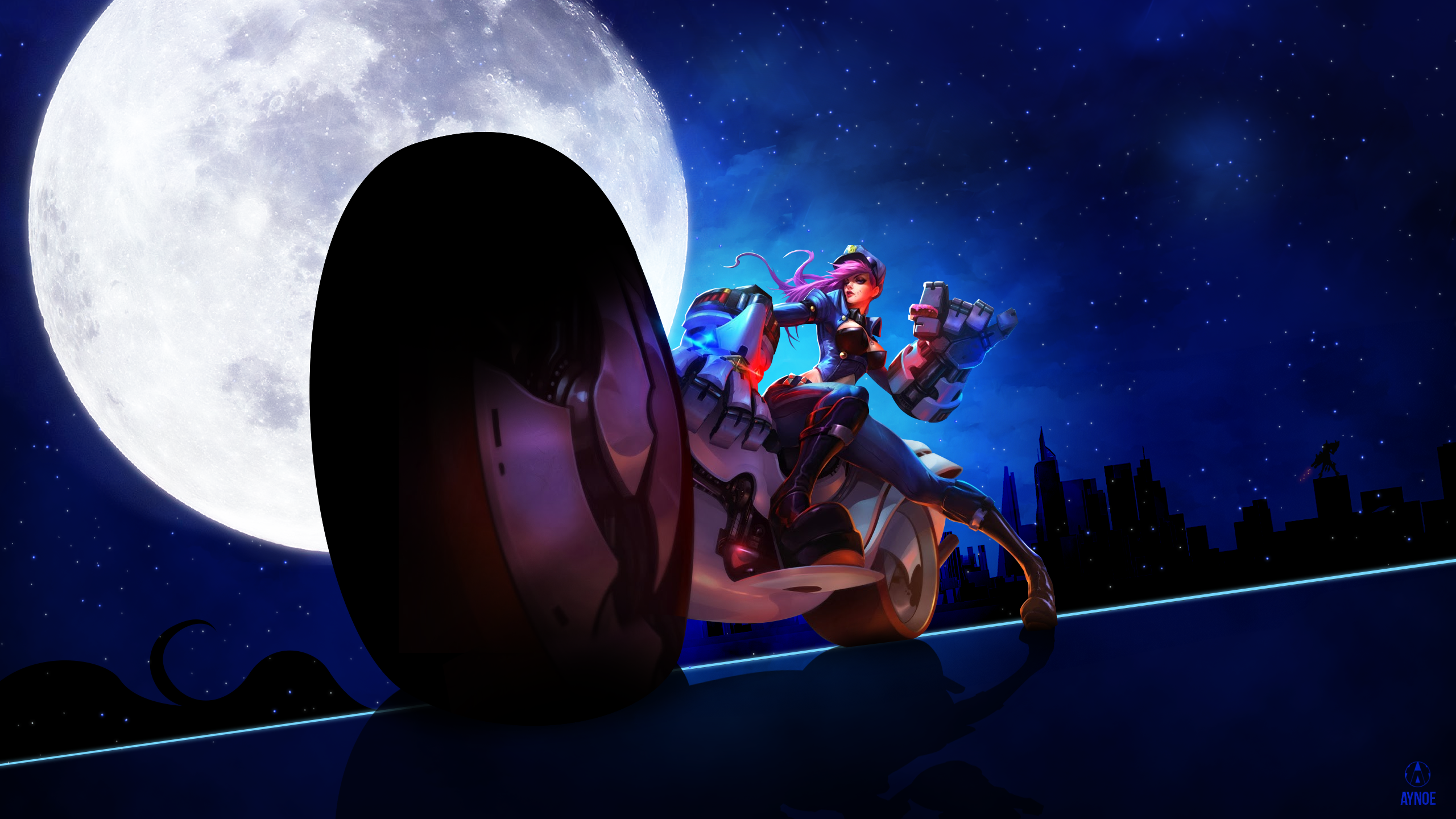 Officer Vi League Of Legends Wallpaper By Aynoe On Deviantart Officer Vi League Of Legends Wallpaper By Aynoe On Deviantart