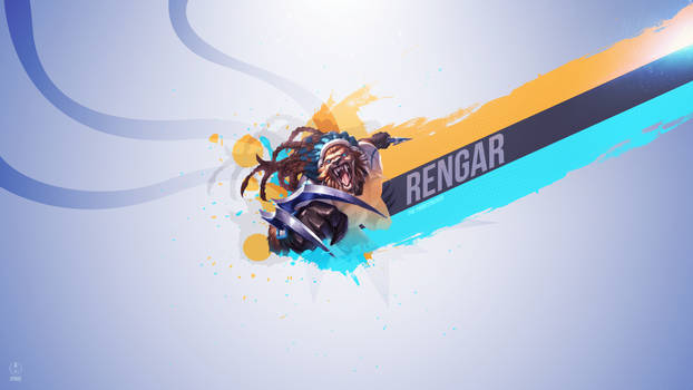 Rengar G. ~ League of legends - Wallpaper