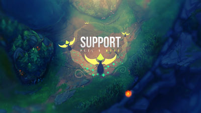 Support Wallpaper + album - League of Legends