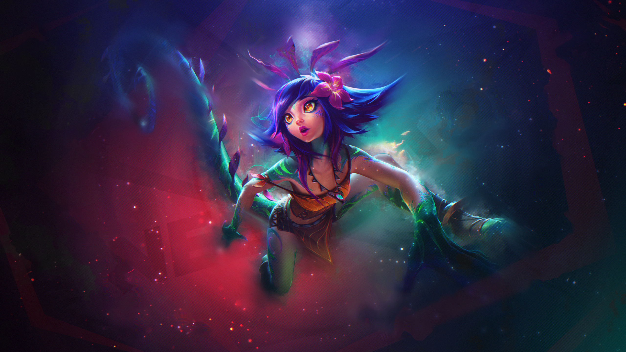 neeko wallpaper by aynoe on deviantart