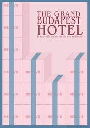 The Grand Budapest Hotel - Poster Minimalist