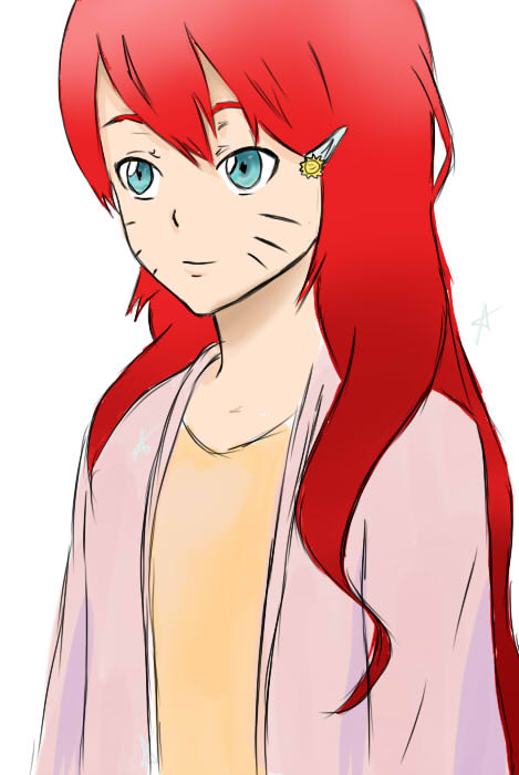 Naruko with red hair by MegaPingvinka on DeviantArt Naruko with red hair by MegaPingvinka on DeviantArt