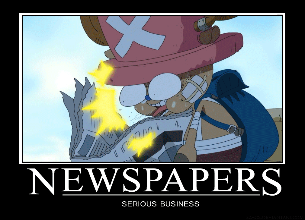 One Piece Newspaper Animated Demotivational By Ezacx On Deviantart One Piece Newspaper Animated Demotivational By Ezacx On Deviantart