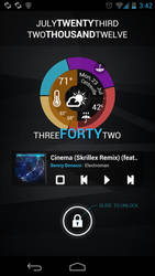 Best Galaxy Nexus Theme: LockScreen v3