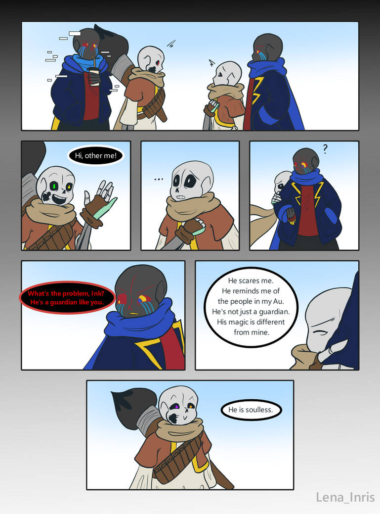 Error and Ink comic by LenaInris on DeviantArt