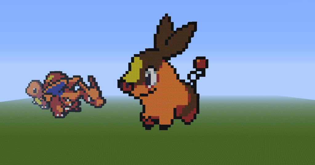 Minecraft Tepig Pixel Art by dragonfan810 on DeviantArt