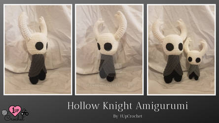 Hollow Knight Amigurumi **Free Pattern on Blog**