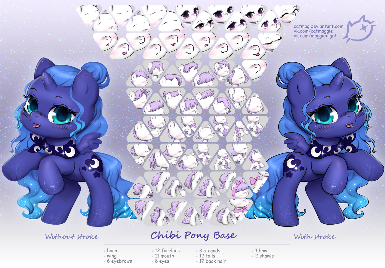 Chibi Pony Base | OPEN