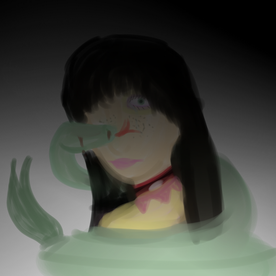 Girl With The Green Ribbon by lagoonflavouredliver on DeviantArt