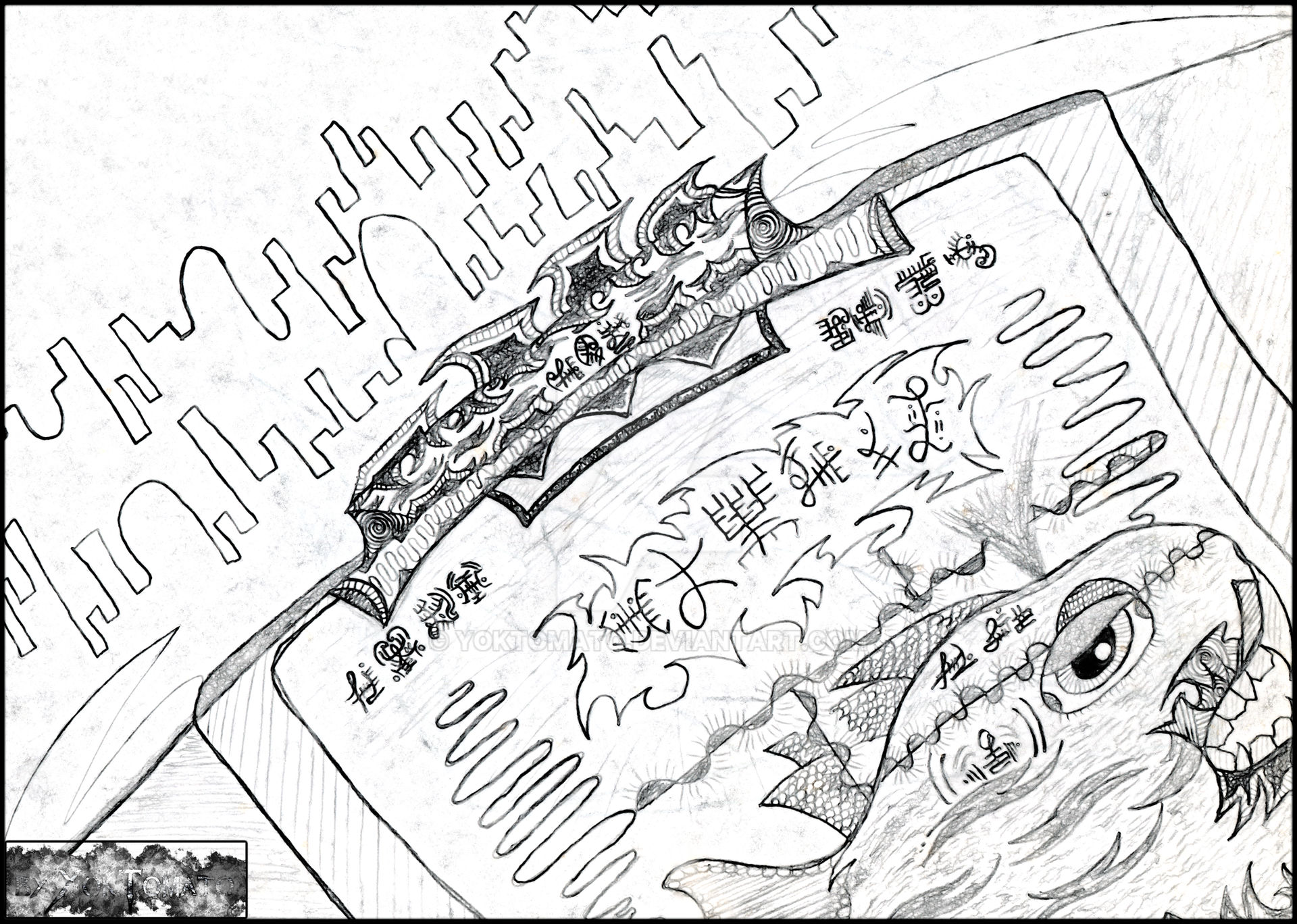 Fish Hunt - Sketch by YokTomato on DeviantArt