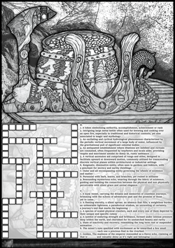 Luck Art Crossword Puzzle Example by YokTomato on DeviantArt Luck Art Crossword Puzzle Example by YokTomato on DeviantArt